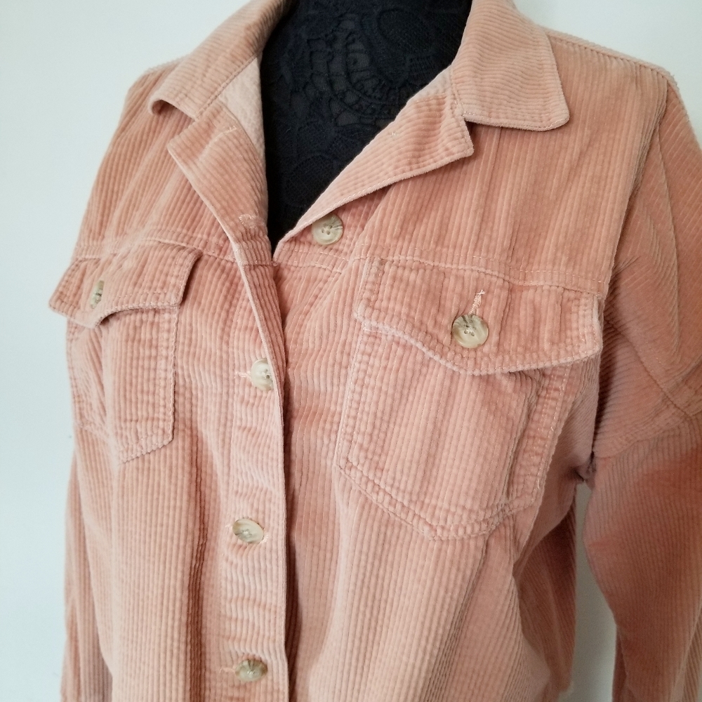 American Eagle Corduroy Cropped Jacket